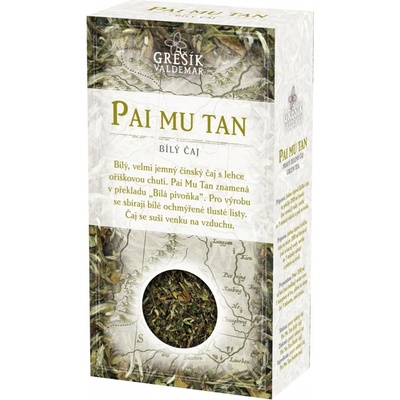 GREŠÍK SYPANÝ čaj PAI MU TAN 50 g