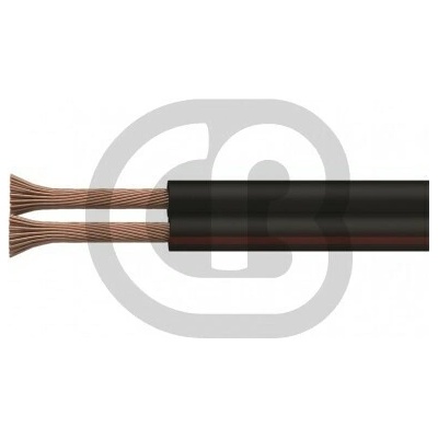 Emos 2×1,0mm čierno/červená 70263 100 m