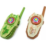 Manyuk Toys Детски уоки-токи - кафяво-зелено (r-853) Радиостанции