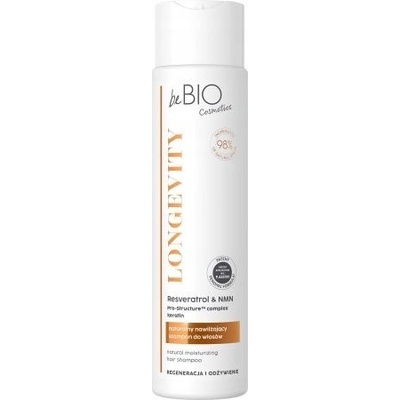 BeBIO longevity hydratační šampon regenerace a výživa 300 ml