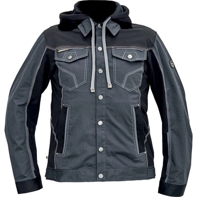 Cerva Neurum Classic bunda+kapuce antracit