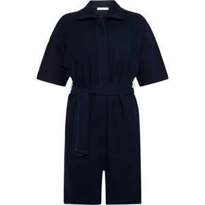 KnowledgeCotton Apparel Дамски гащеризон KnowledgeCotton Apparel Women's Posey Wide Fit Bouclé Suit Jumpsuit - Night Sky - размер XS (102-4582-0212)