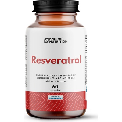 Natural Nutrition Resveratrol 60 kapsúl