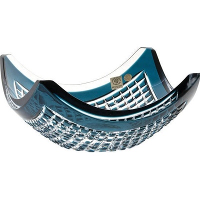 Bohemia Crystal Broušená miska Quadrus 280mm