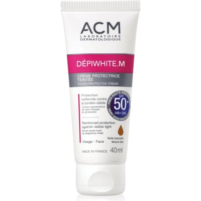 ACM Dépiwhite M тониращ защитен крем SPF 50+ Natural Tint 40ml
