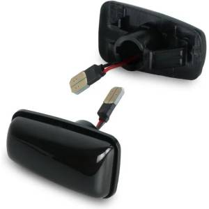  Диодни мигачи за калник за Citroen Berlingo, Jumpy, Saxo, Xsara, Xantia / Peugeot 306, 806, Partner, Jumpy / Fiat Scudo, Ulysse - опушени с бягащ мигач (SA221D)