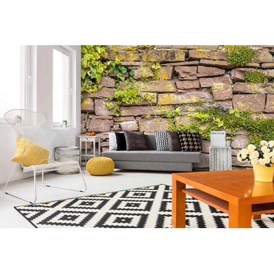 DIMEX ART Самозалепваща се флизелинова фототапета стара тухлена стена 375 x 250 см