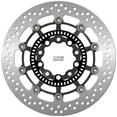 NG přední brzdový kotouč KAWASAKI ER6N 05-17, KLE 650 VERSYS 07-21, ZX6R 13-18 ,VULCAN 650 15-21 (300X80X5mm) (5X10,5mm) plovoucí (prostředek hliníkový) | Zboží Auto