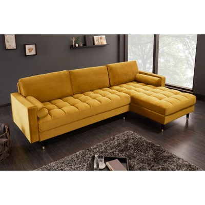 Bighome Velvet II. 260 cm žltá