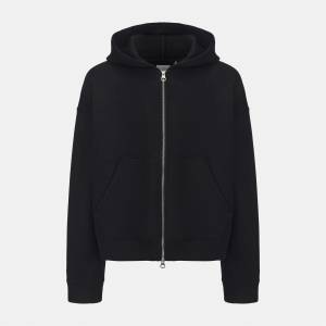 Firetrap Мъжки суичър Firetrap Scuba Full Zip Hoody Mens - Black