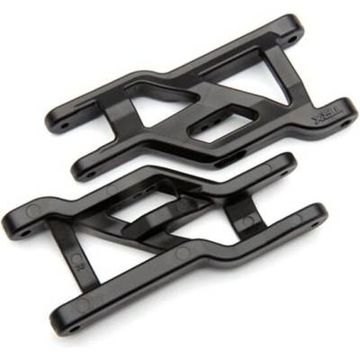 Traxxas Suspension arms, front (black) (2) (heavy duty, cold weather material) trx3631x (trx3631x)