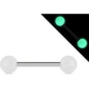 Šperky4U piercing do jazyka PJ01010-W