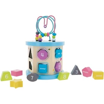 Image 1 of Trefl Трефл: 4 в 1 дървено образователно сортерче (61741)