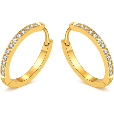 Mabell dámské náušnice z chirurgické oceli ARELA CZ221GE821G-16MMC45