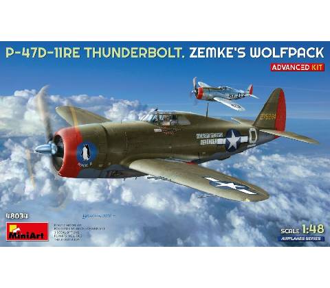 MiniArt Republic P-47D-11RE Thunderbolt BASIC KIT 1:48