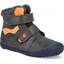 D.D.Step Barefoot zimní obuv W063-374M Royal blue