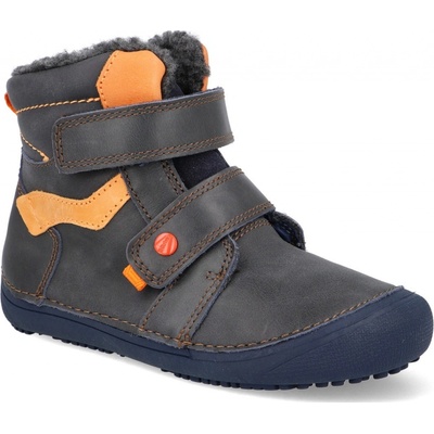 D.D.Step Barefoot zimní obuv W063-374M Royal blue