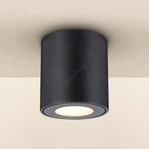 Brilagi -LED RGBW димируемо осветително тяло за баня MIA 1xGU10/4, 8W/230V 84x80 mm черно IP54 (LEDBG1036)