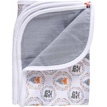 Image 1 of XKKO Мека подложка за преповиване Xkko - Fox and Racoon, 50 x 70 cm (8594161579601)