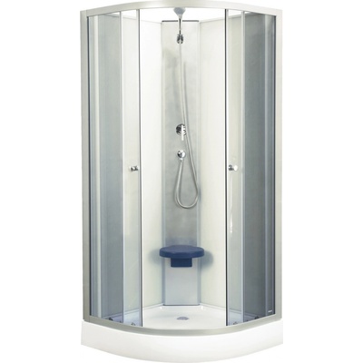 NIKIDO - K Sprchový box EVORA white 80x80 nebo 90x90 Velikost: 90x90 – Zboží Dáma