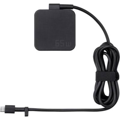 ASUS Оригинално зарядно за лаптоп ASUS 65W Type-C - Черно (ASUS-P-90XB04EN-MPW1G0)