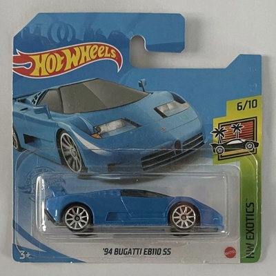 Mattel Hot Wheels '94 Bugatti EB110 SS HW Exotics 6/10 GRX25