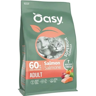 Oasy Cat Superior Adult losos 1,5 kg
