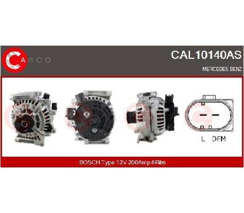 Generátor CASCO CAL10140AS