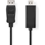 Nedis CCGL37100BK30 Кабел с щепсел Displayport - HDMI щепсел 1080p, 3 м (CCGL37100BK30)