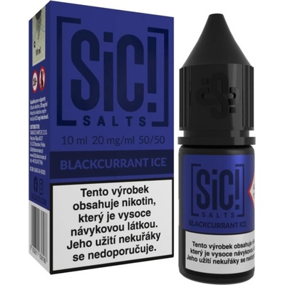Sic! Salts Blackcurrant 10 ml 10 mg