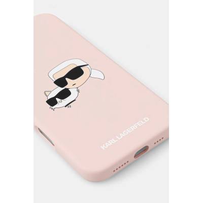 KARL LAGERFELD кейс за телефон iPhone 16 Plus (KLHMP16MSKCHPPLP)