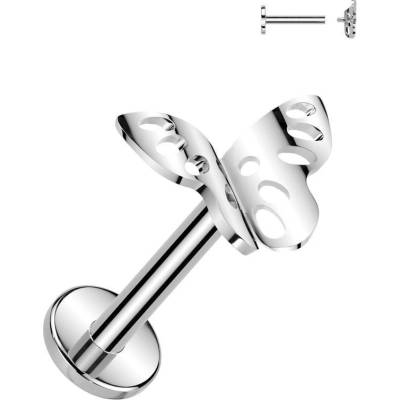 S4U Piercing do brady motýl, 1,2 x 8 mm TIT1350-1208
