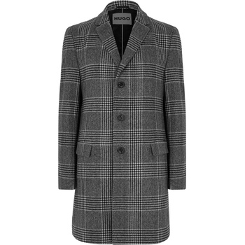 Hugo Мъжко палто Hugo Migor2341 10252537 01 Overcoat Mens - Medium Grey