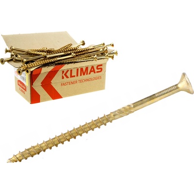 Klimas Wkret-Met TX 8x160mm - 50 ks - Skrutky / Vruty do dreva so zapustenou hlavou, WKCS