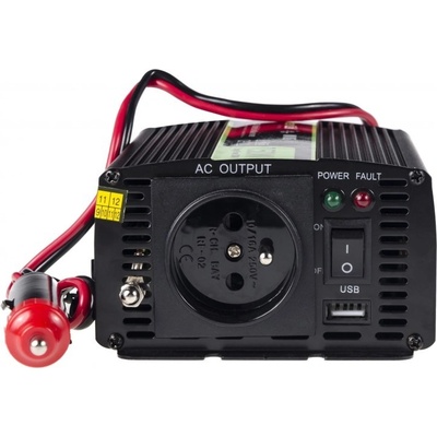 Green Cell INV06 12V/230V 150W/300W Modifikovaná sinusovka