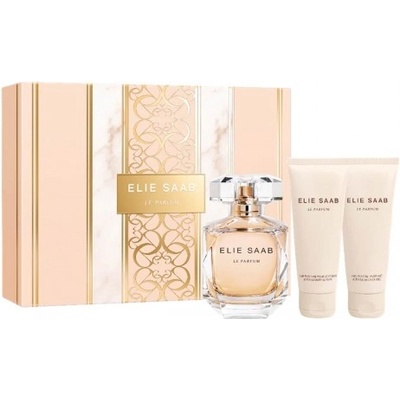 Elie Saab Комплект за жени Elie Saab Le Parfum - Парфюмна вода 90 мл + Лосион за тяло 75 мл + Душ гел 75 мл