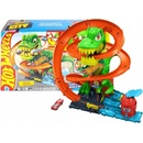 Hot Wheels city T-rex útočí na hasičskú stanicu JBM73