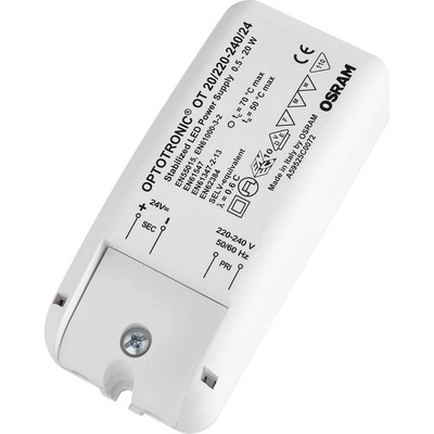 OSRAM HOMELIGHTING OT 20/220-240/24 VS20 napájecí zdroj pro LED konstantní napětí 20 W 0.02 - 0.83 A 24 V/DC 1 ks