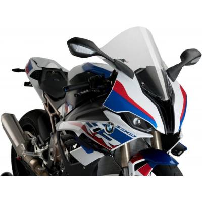 PUIG Plexi štít PUIG RACING 3641W priehľadná pre BMW S 1000 RR 2019-2025, BMW M 1000 RR 2021-2022