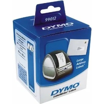 DYMO Етикети Dymo LabelWriter DY11355 19x51mm, бяла хартия, подвижна (S0722550)