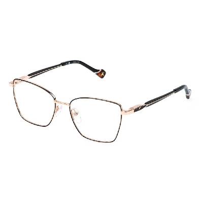 VYA213-550301 Reading Glasses - Black (Sh. Rose Gold W/Black Parts)