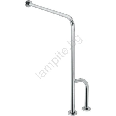 Bemeta Опорна дръжка 23x86, 6 см неръждаема стомана/сребрист (BD0180)