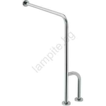 Bemeta Опорна дръжка 23x86, 6 см неръждаема стомана/сребрист (BD0180)