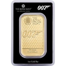 The Royal Mint James Bond 007 Diamonds Are Forever zlatý slitek 1 oz