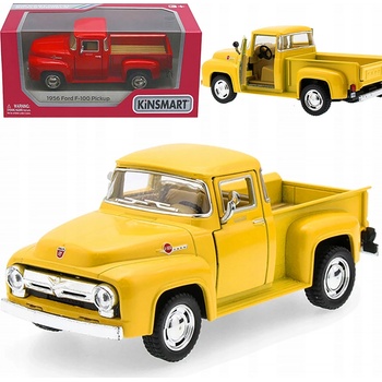 Model auta Kinsmart Ford F-100 Pick Up červený 1:38