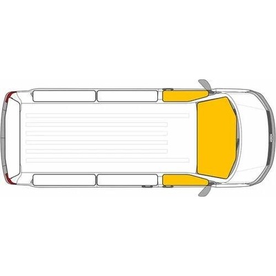 Carbest Termoclona oken Isoflex pro VW T5 / T6 / T6.1 od 2003 - kabina řidiče - 3 díly