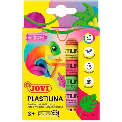 JOVI plastelína 6x15g valčeky