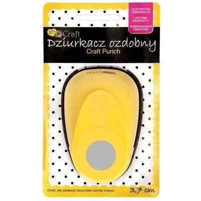 dpCraft Dekorační děrovačka 3,7 cm – kolečko (JCDZ-115-010)