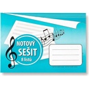 BOBO Notový sešit A5