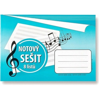 BOBO Notový sešit A5